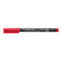 Staedtler Lumocolor F318 punainen 0,6 mm | Euro Toimistotukut Oy