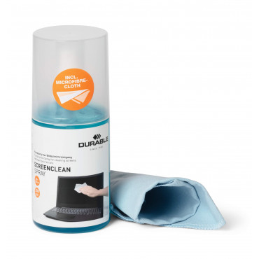 Screenclean näytönpuhdistussetti 200 ml + liina | Euro Toimistotukut Oy