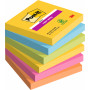 Post-it 654 Super Sticky Carnival värilajitelma 76 x 76 mm | Euro Toimistotukut Oy