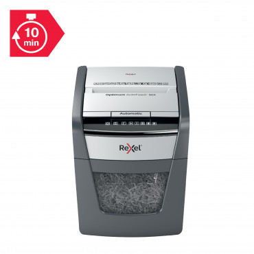 Rexel Optimum 50X automaattinen paperisilppuri, P4 | Euro Toimistotukut Oy