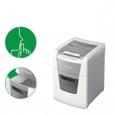 Leitz IQ SO100  automaattinen paperisilppuri, P4 | Euro Toimistotukut Oy