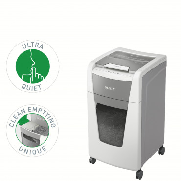Leitz IQ Office 300 automaattinen paperisilppuri, P4 | Euro Toimistotukut Oy