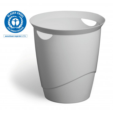 Durable paperikori EKO 16 L vaalea harmaa | Euro Toimistotukut Oy