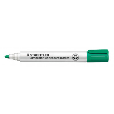 Staedtler Lumocolor 351 valkotaulukynä vihreä 2 mm pyöreä | Euro Toimistotukut Oy