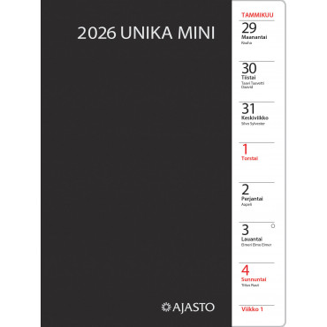 Unika mini, musta | Euro Toimistotukut Oy