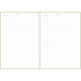 Planner-muistikirja, sammal | Euro Toimistotukut Oy