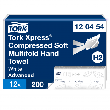 Tork Xpress® Compressed Soft Multifold käsipyyhe H2 | Euro Toimistotukut Oy