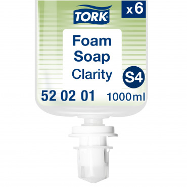 Tork kirkas vaahtosaippua 1000 ml S4 (6) | Euro Toimistotukut Oy