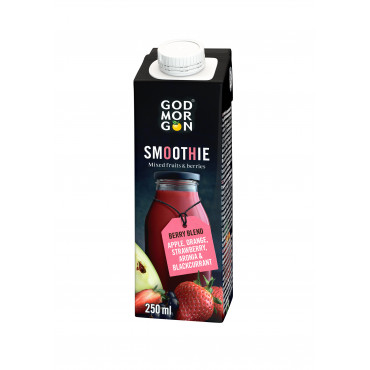 God Morgon Berry Blend Smoothie 250 ml | Euro Toimistotukut Oy
