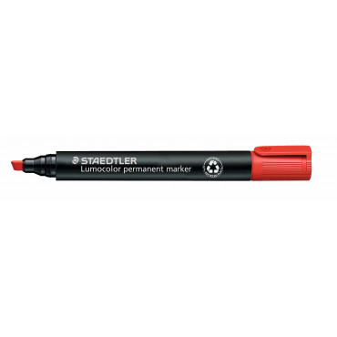 Staedtler Lumocolor 350 huopakynä punainen 2-5 mm viisto | Euro Toimistotukut Oy