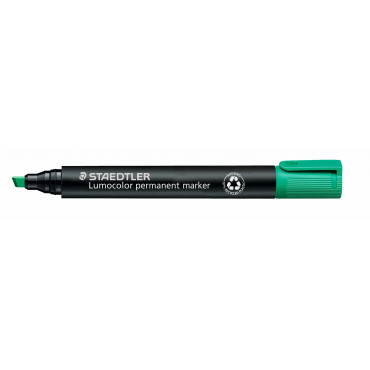 Staedtler Lumocolor 350 huopakynä vihreä 2-5 mm viisto | Euro Toimistotukut Oy