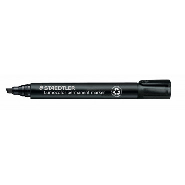 Staedtler Lumocolor 350 huopakynä musta 2-5 mm viisto | Euro Toimistotukut Oy