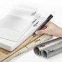 Staedtler Lumocolor 350 huopakynä musta 2-5 mm viisto | Euro Toimistotukut Oy