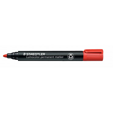 Staedtler Lumocolor 352 huopakynä punainen 2 mm pyöreä | Euro Toimistotukut Oy