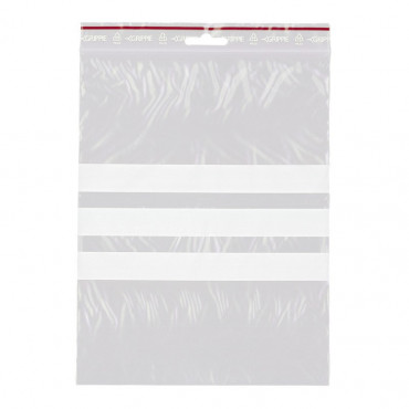 Grippie salpapussi Nr-75 170 x 230 mm 1L painatus (100) | Euro Toimistotukut Oy