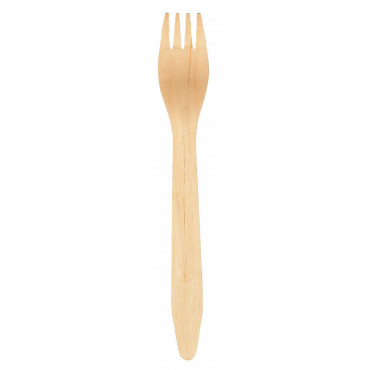 Abena GASTRO-LINE  haarukka  16 cm puinen FSC 100kpl | Euro Toimistotukut Oy