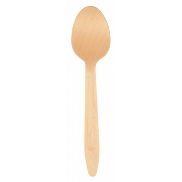 Abena GASTRO-LINE ruokalusikka 16cm puinen 100kpl | Euro Toimistotukut Oy